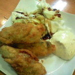 得一 - 牡蠣フライ３３０円