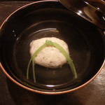 虎白 - 穴子真丈のお椀(2016/7)