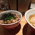 地球の中華そば - チャーシューネギごはん