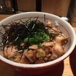 地球の中華そば - チャーシューネギごはん