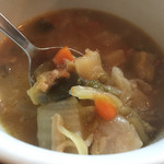 伊食酒房 穴 - 具沢山コンソメスープ