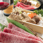 Japanese black beef Sukiyaki