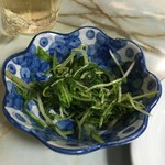札幌ラーメン どさん子 - 2016.07　きゅうりと水菜の浅漬け