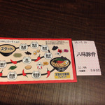 とんこつラーメン専門 八味豚骨 - スタンプカード