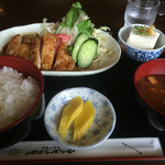 サンパール - 本日のAランチ豚ロースのステーキ