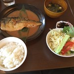 あみたつ 矢口亭 - 鯖の味噌煮定食ー