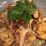 ジーテン - シイタケ肉のせ揚げ