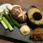 博多横町・旨し酒炉端　銀ぶし梅田 - 焼き野菜５種