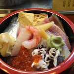 寿司処 博 - Jul, 2016　ちらし1300円