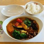 彩菜房き・き - き･き特製スープカレー（500円）