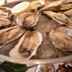 Bentley's Oyster Bar & Grill - 料理写真:牡蠣盛り合わせ