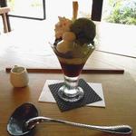 手作り満載抹茶パフェ