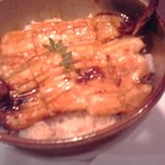 Marujuu - 「うなぎ丼」…2010年7月10日。水槽にうなぎがいたので、それをその場でさばいてくれました。あっという間に食べきってしまいました。