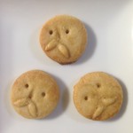 焼き菓子の店フィリカ - 2016年7月：ひげさんクッキー(\200)…喧嘩中（笑）
