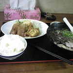 味道園 - ラーメン定食　８００円