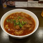 TOKYO ステーキ丼 ガブス - レッドホットスープ　牛煮込スープ400円