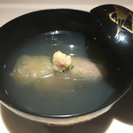 おにく 花柳 - 冬瓜のお椀