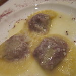 il Sorriso - 紫芋のラビオリ