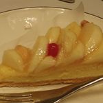 キル フェ ボン - 桃とチーズのタルト