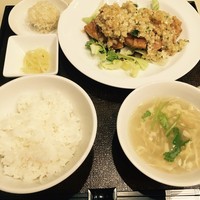 礼華 - 油淋鶏セット(1,000円)