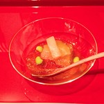 金田中 庵 - 2016 焼きナス 出汁じゅれ