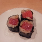 トロ×赤身の巻物