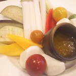 九州ダイニング さくらみち - 生野菜のバーニャカウダ