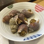 漁火 - ツブ貝塩茹で‼️