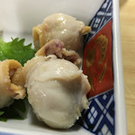 市民酒蔵諸星 - ボイルとんび(イカの口)は大きくコリコリ