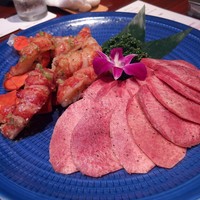 叙々苑 新宿小田急ハルク店 - タン塩、オマールテール焼き