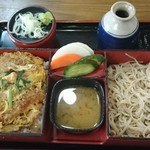 玉よし - かつ丼セット