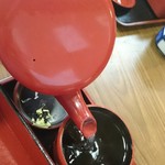 玉よし - 蕎麦湯