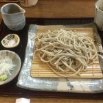 蕎麦切り　こばやし - 香味 (限定) ¥900 ※おかわり蕎麦 汁無し ▲100円で¥800でした。