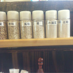 蕎麦切り　こばやし - 蕎麦の挽き具合 見本サンプル