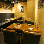 trattoria イタリアン SATOMI fooding - テーブル席（~4名様×4）