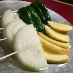 焼肉伝説バリバリ - 焼き野菜