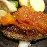 キッチンカリオカ - ハンバーグ　トマトソース 150g (ミディアムレア)