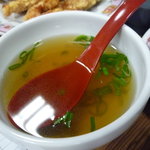 餃子の王将 - ☆あっさりスープは焼き飯に付いていたのかなぁ◎☆