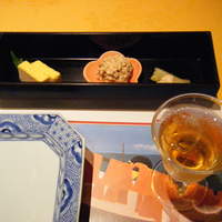 中納言 大阪駅前第3ビル店 - 先付けと食前酒