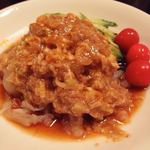 唐山房 - クラゲのゴマソース810円　（2016年3月）