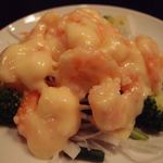 唐山房 - エビのマヨネーズ1010円　（2016年3月）