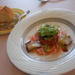 ボヌール・ブッソール3373 - 旬の魚介 カルパッチョスタイル　2016.7