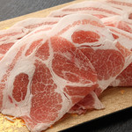 しゃぶしゃぶ亭 粋 - 沖縄豚肩ロース