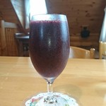 スモールフルーツランド ベリーコテージ - ブルーベリージュース