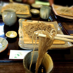 蕎麦切り　こばやし - 吟醸黒を蕎麦つゆで 