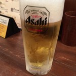 Shimbashi Yakiton - 生ビール 380円