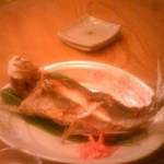 お食事処おおむら - イサキの汐焼き　¥500　2016.7