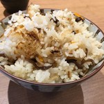 蕎麦酒屋 ぜんぜん - おこげたっぷり！