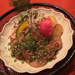 あやこや - 特選あやこや御膳  メインの豚肉の生姜焼きです。