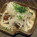 戻りがつをのにんにく漬け